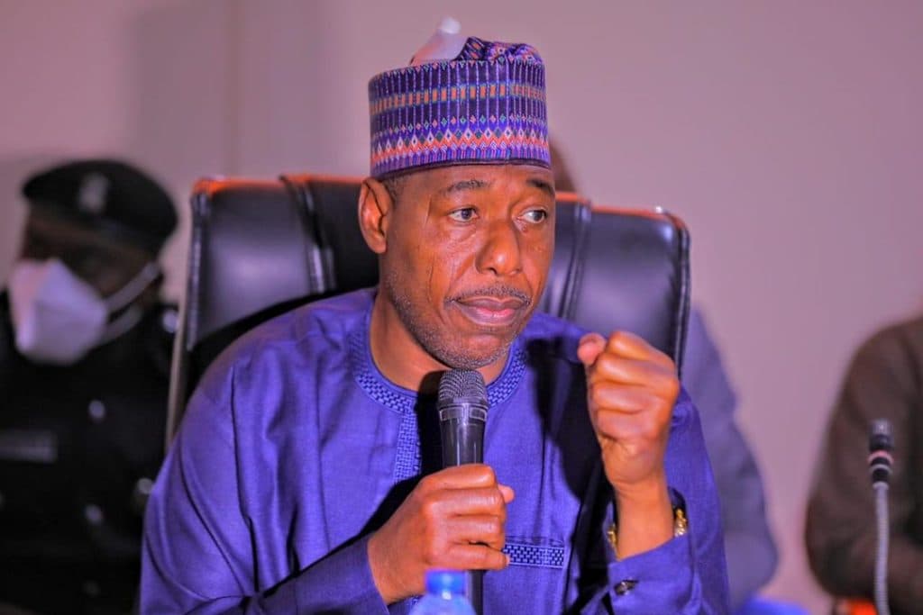 2027: Zulum dissolves Borno state executive council