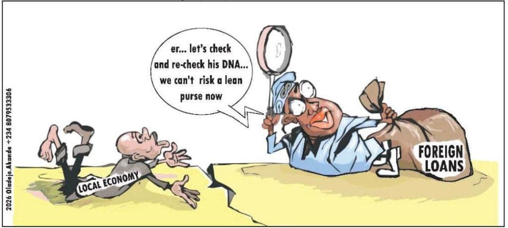 Cartoon: “But if you can sing ‘On your mandate…'”