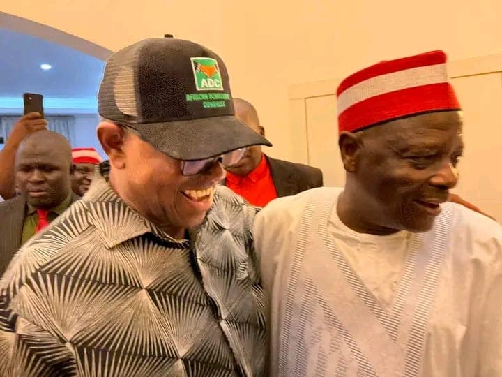 Photos: Peter Obi, Mark, Amaechi, others arrive Kano ahead of Kwankwaso’s defection
