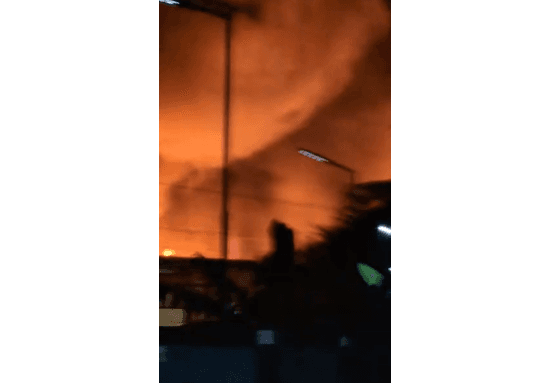 Fire engulfs Akim Timber Market in Calabar six days after Gas explosion