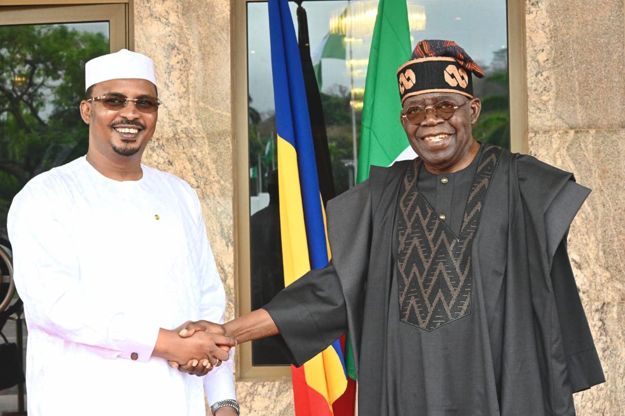 Tinubu hosts Chadian president
