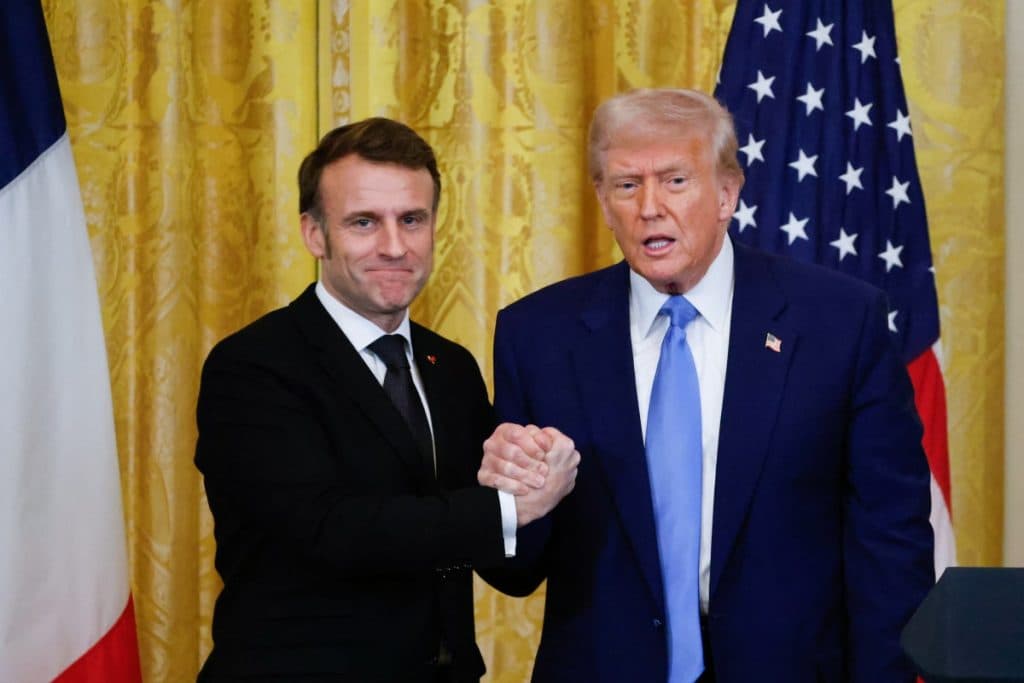 Anger in France over Trump’s Macron dig that wife treats him ‘badly’